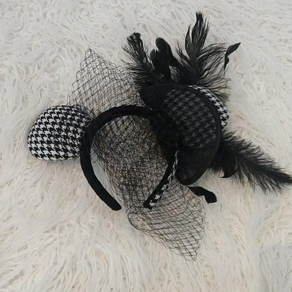 RARE Authentic Disney Minnie Mouse Ears Headband - Picture 2 of 5